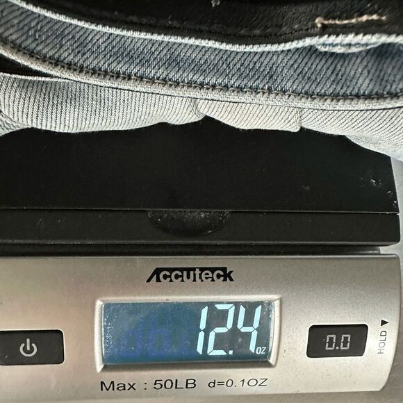 Lularoe Women’s High Rise Boyfriend Shorts Size 26 Light Wash Fold-over Hem Bell - Picture 11 of 11